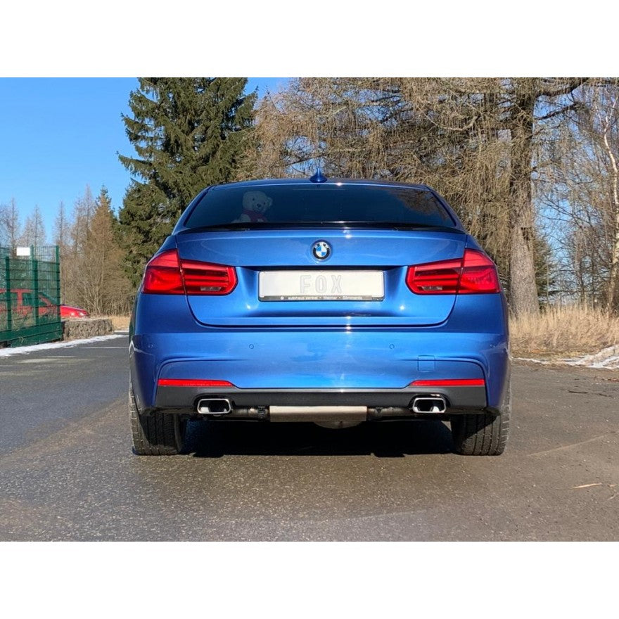 Sportschalldämpfer mit links/rechts je 1 Endrohr 145x65mm (Typ 59), inkl. (EG-) GENEHMIGUNG!