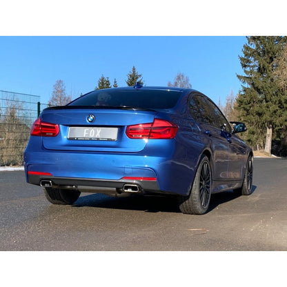 Sportschalldämpfer mit links/rechts je 1 Endrohr 145x65mm (Typ 59), inkl. (EG-) GENEHMIGUNG!