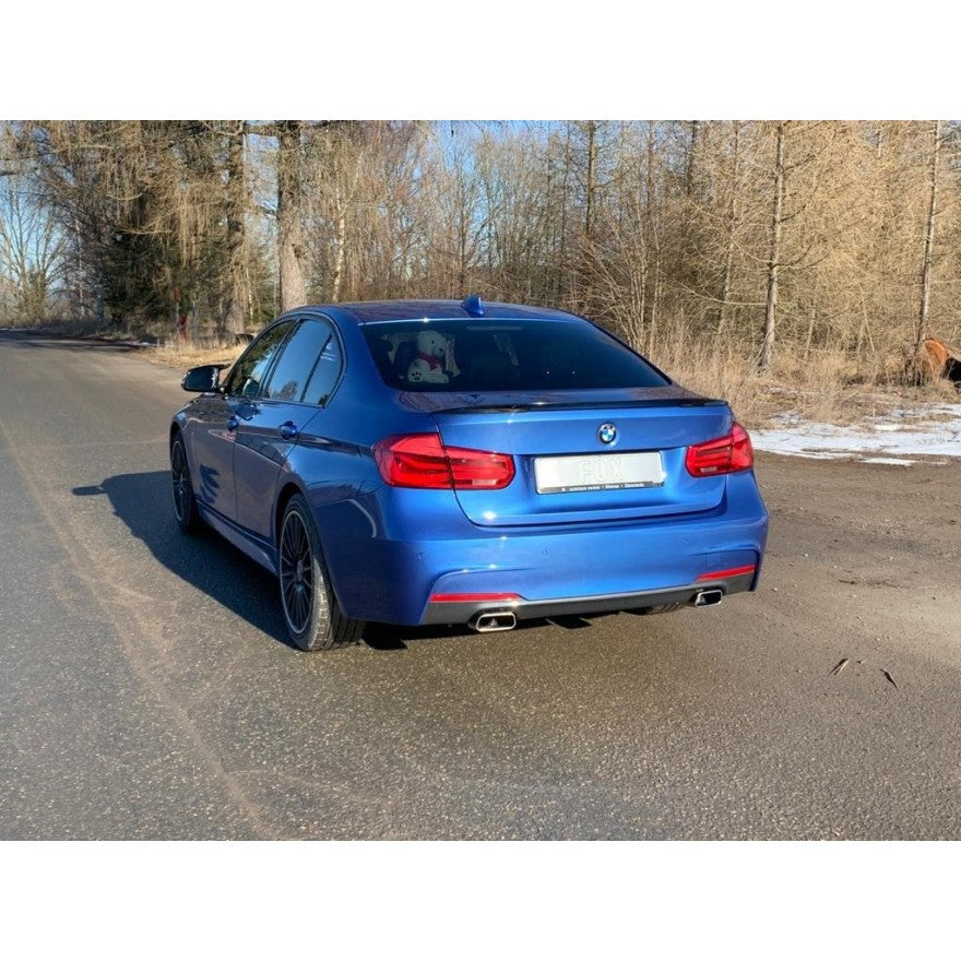 Sportschalldämpfer mit links/rechts je 1 Endrohr 145x65mm (Typ 59), inkl. (EG-) GENEHMIGUNG!