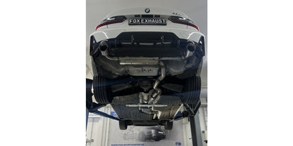 Halbanlage ab OPF mit links/rechts je 1 Endrohr 114mm (Typ 25), inkl. (EG-) GENEHMIGUNG!