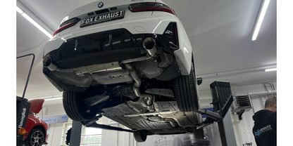 Sportschalldämpfer mit links/rechts je 1 Endrohr 114mm (Typ 25), inkl. (EG-) GENEHMIGUNG!