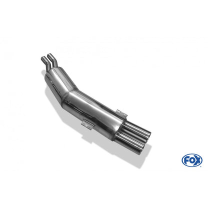 Sporschalldämpfer mit 2 Endrohren 80mm (Typ 13), inkl. (EG-) GENEHMIGUNG!