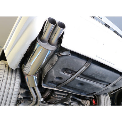 Sporschalldämpfer mit 2 Endrohren 76mm (Typ 14), inkl. (EG-) GENEHMIGUNG!