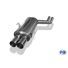 Sporschalldämpfer mit 2 Endrohren 76mm (Typ 10), KEINE (EG-) GENEHMIGUNG!