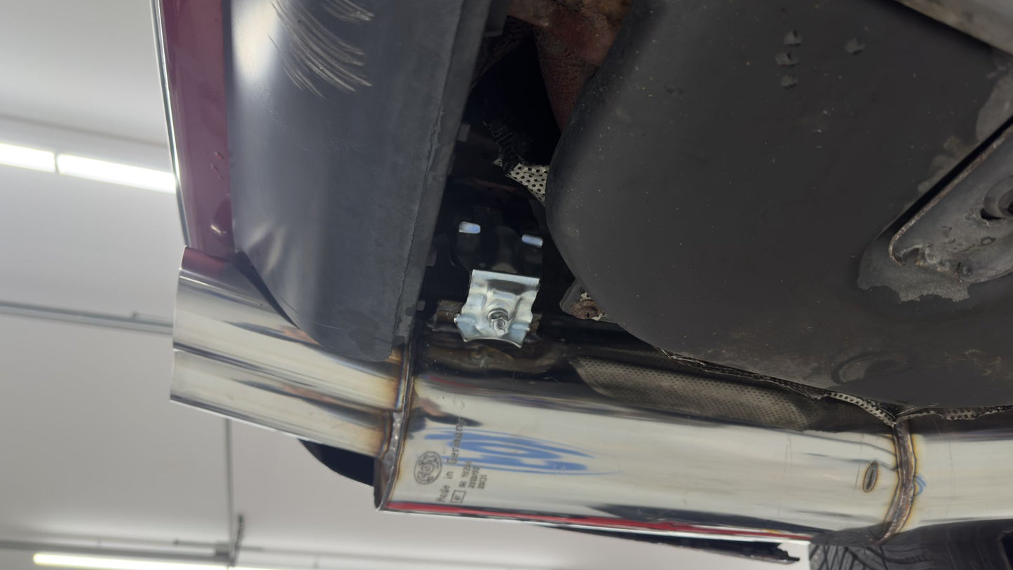 Halbanlage mit 2 Endrohren 76mm (Typ 14), inkl. (EG-) GENEHMIGUNG!