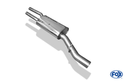 Vorschalldämpfer für Fzg. bis Baujahr 2006, inkl. TÜV-Teilegutachten!