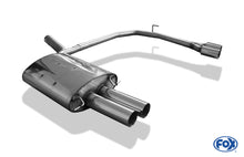 Sportschalldämpfer mit links/rechts je 2 Endrohren 76mm (Typ 10), inkl. TÜV-Teilegutachten!