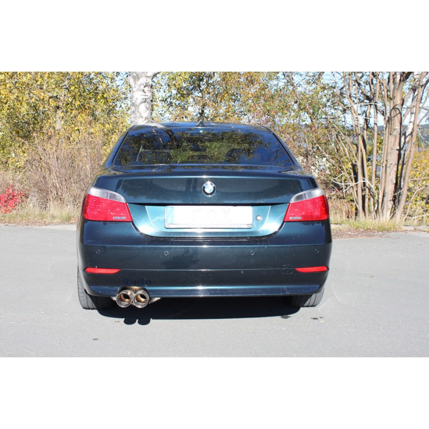 Sportschalldämpfer mit 2 Endrohren 90mm (Typ 25), inkl. (EG-) GENEHMIGUNG!