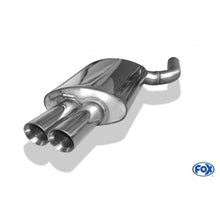 Sportschalldämpfer mit 2 Endrohren 90mm (Typ 25), inkl. (EG-) GENEHMIGUNG!