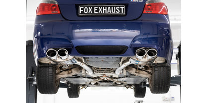 Sportschalldämpfer mit links/rechts je 2 Endrohren 115x85mm (Typ 32), inkl. (EG-) GENEHMIGUNG!