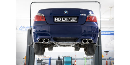 Sportschalldämpfer mit links/rechts je 2 Endrohren 115x85mm (Typ 32), inkl. (EG-) GENEHMIGUNG!