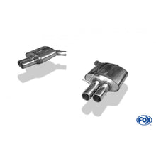 Sportschalldämpfer mit links/rechts je 2 Endrohren 80mm (Typ 12), inkl. (EG-) GENEHMIGUNG!