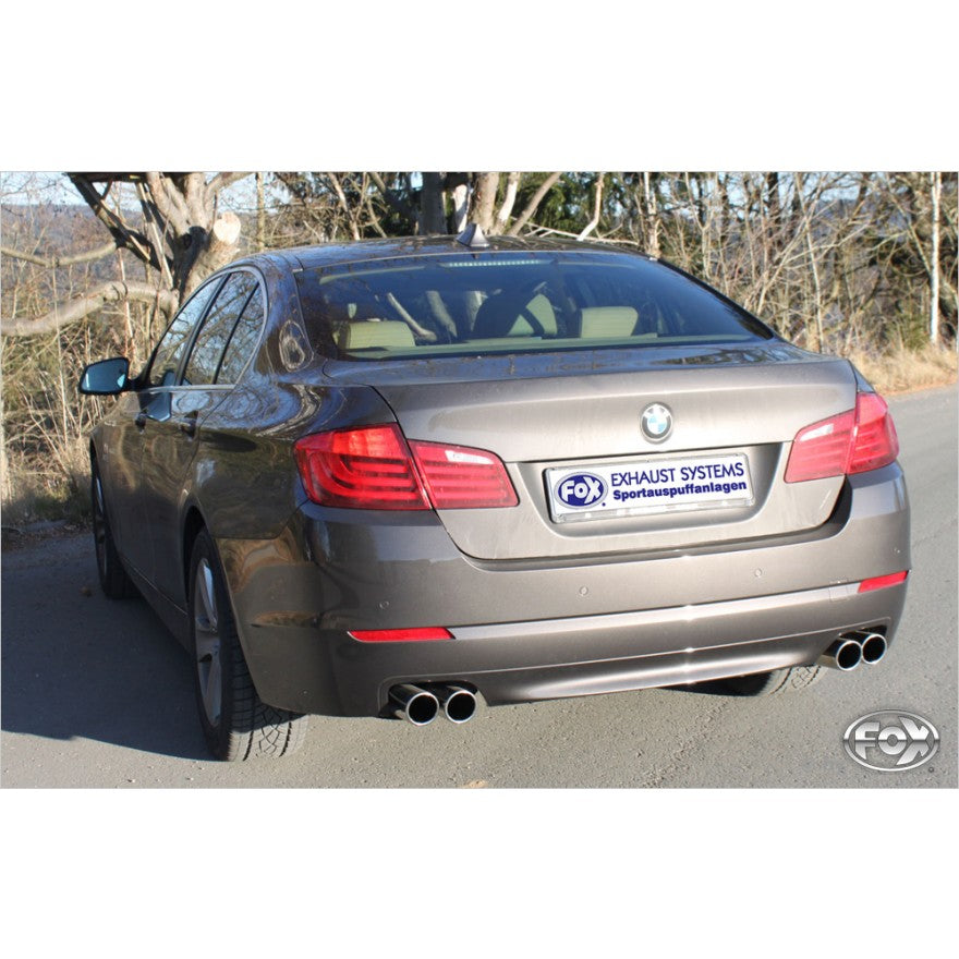 Sportschalldämpfer mit links/rechts je 2 Endrohren 80mm (Typ 12), inkl. (EG-) GENEHMIGUNG!
