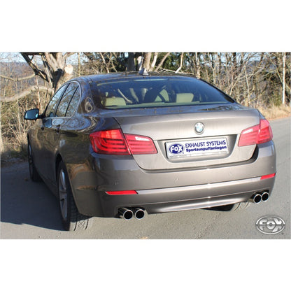 Sportschalldämpfer mit links/rechts je 2 Endrohren 80mm (Typ 12), inkl. (EG-) GENEHMIGUNG!