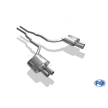 Sporschalldämpfer mit links/rechts je 2 Endrohren 80mm (Typ 12), inkl. (EG-) GENEHMIGUNG!