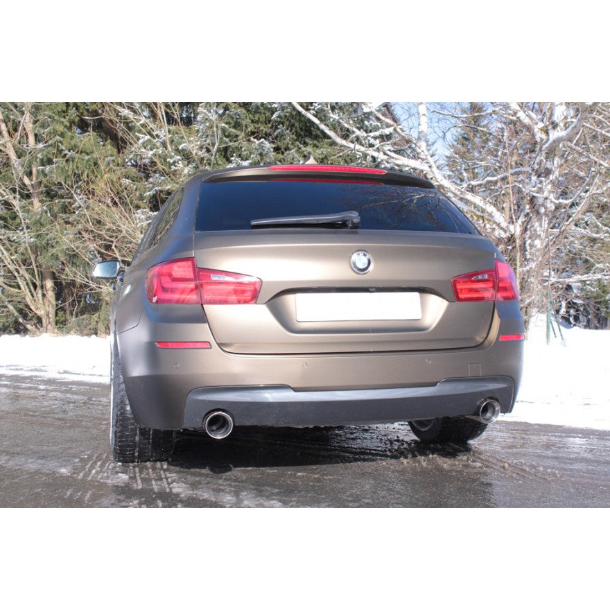 Sporschalldämpfer links/rechts mit je 1 Endrohren 100mm (Typ 25), inkl. (EG-) GENEHMIGUNG!