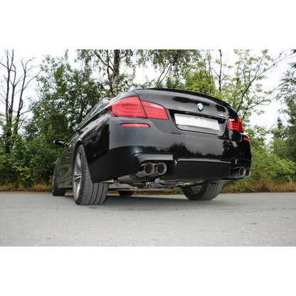 Sportschalldämpfer mit links/rechts je 2 Endrohren 90mm (Typ 25), inkl. (EG-) GENEHMIGUNG!