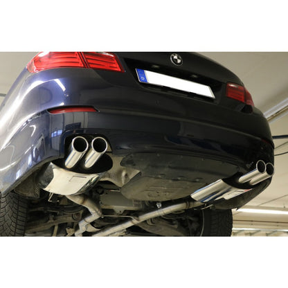 Sportschalldämpfer mit links/rechts je 2 Endrohren 90mm (Typ 16), inkl. (EG-) GENEHMIGUNG!