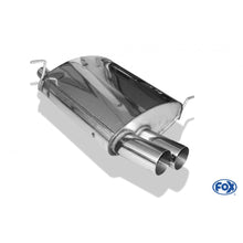 Sportschalldämpfer mit 2 Endrohren 76mm (Typ 10), KEINE (EG-) GENEHMIGUNG!