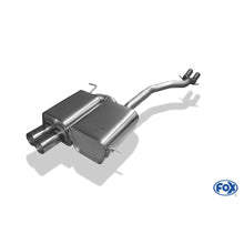 Sportschalldämpfer mit 2 Endrohren 80mm (Typ 10), inkl. TÜV-Teilegutachten!