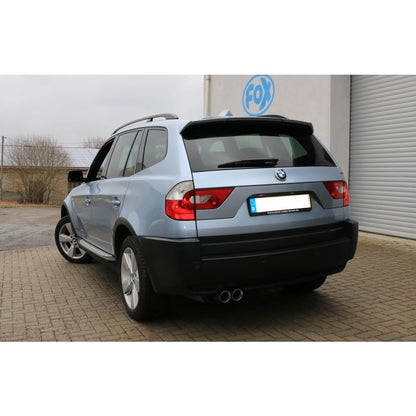 Sportschalldämpfer mit 2 Endrohren 80mm (Typ 25), inkl. (EG-) GENEHMIGUNG!