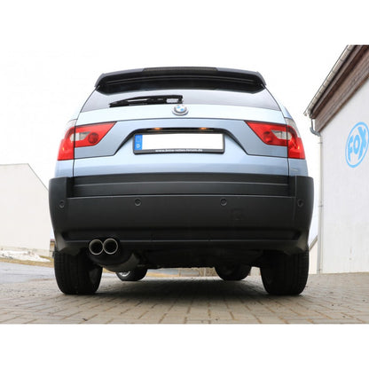 Sportschalldämpfer mit 2 Endrohren 80mm (Typ 25), inkl. (EG-) GENEHMIGUNG!