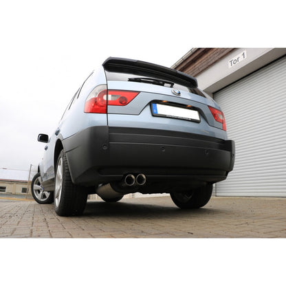 Sportschalldämpfer mit 2 Endrohren 80mm (Typ 25), inkl. (EG-) GENEHMIGUNG!