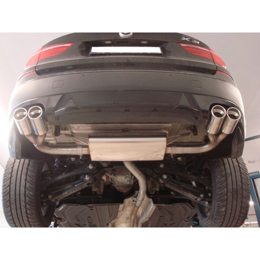 Sportschalldämpfer links/rechts mit je 2 Endrohren 90mm (Typ 17), inkl. (EG-) GENEHMIGUNG!