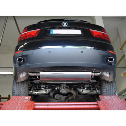 Sportschalldämpfer mit links/rechts je 1 Endrohr 93x79mm (Typ 71), inkl. (EG-) GENEHMIGUNG!