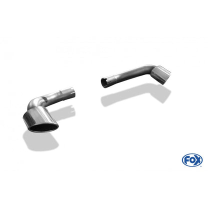 Endrohrset links/rechts mit je 1 Endrohr 115x85mm (Typ 38), inkl. (EG-) GENEHMIGUNG!