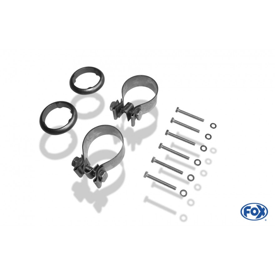 Sportschalldämpfer mit links/rechts je 2 Endrohren 80mm (Typ 14), inkl. (EG-) GENEHMIGUNG!