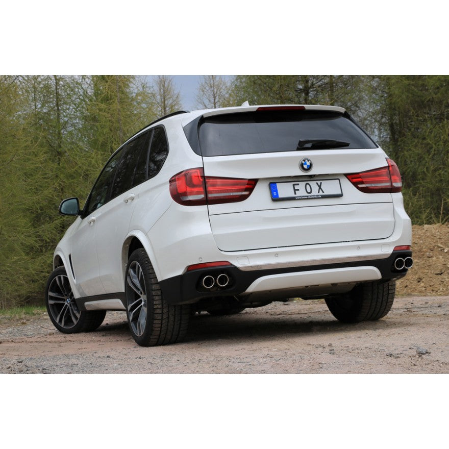 Sportschalldämpfer mit links/rechts je 2 Endrohren 80mm (Typ 16), inkl. (EG-) GENEHMIGUNG!