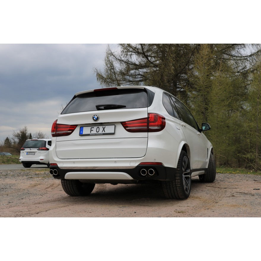 Sportschalldämpfer mit links/rechts je 2 Endrohren 80mm (Typ 16), inkl. (EG-) GENEHMIGUNG!