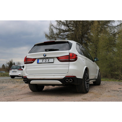 Sportschalldämpfer mit links/rechts je 2 Endrohren 80mm (Typ 16), inkl. (EG-) GENEHMIGUNG!