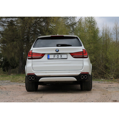 Sportschalldämpfer mit links/rechts je 2 Endrohren 80mm (Typ 16), inkl. (EG-) GENEHMIGUNG!