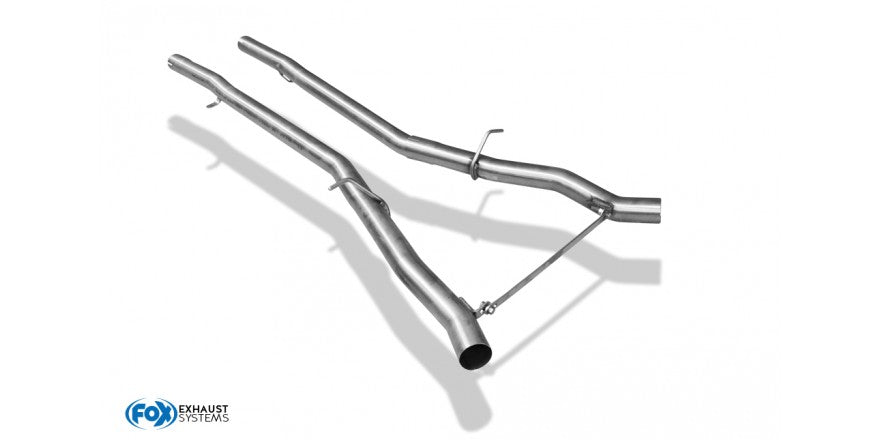 Mittelschalldämpfer-Ersatzrohr, KEINE (EG-) GENEHMIGUNG!