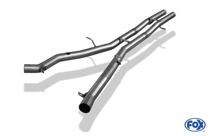 Mittelschalldämpfer-Ersatzrohr, KEINE (EG-) GENEHMIGUNG!