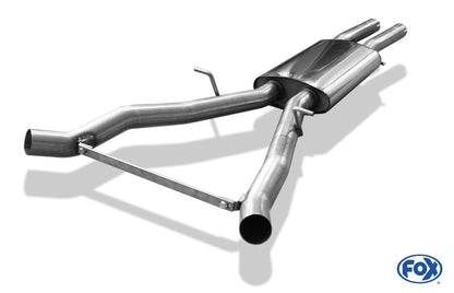 Mittelschalldämpfer, KEINE (EG-) GENEHMIGUNG!