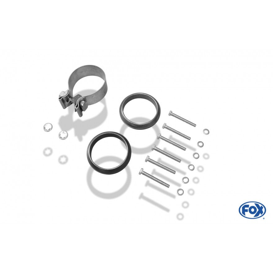 Sportschalldämpfer mit links/rechts je 1 Endrohr 115x85mm (Typ 38), inkl. (EG-) GENEHMIGUNG!