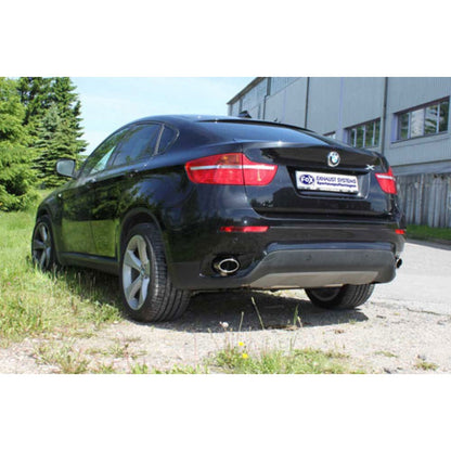 Sportschalldämpfer mit links/rechts je 1 Endrohr 115x85mm (Typ 38), inkl. (EG-) GENEHMIGUNG!