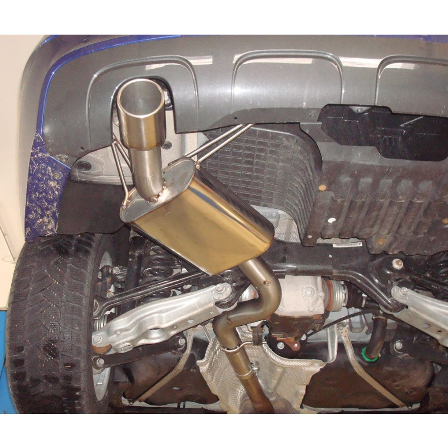 Sportschalldämpfer mit 1 Endrohr 100mm (Typ 16), inkl. (EG-) GENEHMIGUNG!