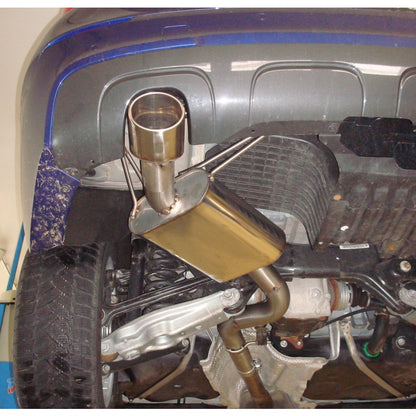 Sportschalldämpfer mit 1 Endrohr 115x85mm (Typ 32), inkl. (EG-) GENEHMIGUNG!