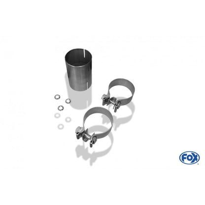 Sportschalldämpfer mit 2 Endrohren 80mm (Typ 25), inkl. (EG-) GENEHMIGUNG!