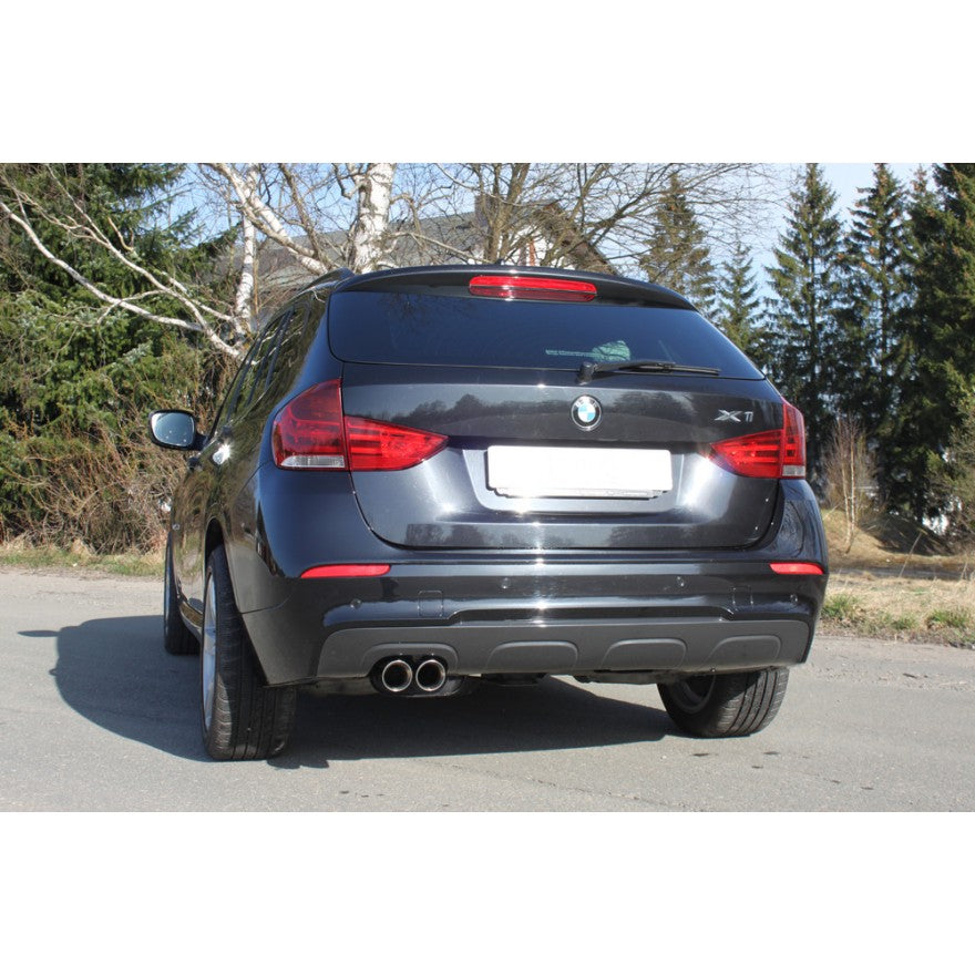 Sportschalldämpfer mit 2 Endrohren 80mm (Typ 25), inkl. (EG-) GENEHMIGUNG!