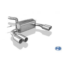 Sportschalldämpfer mit links/rechts je 2 Endrohren 80mm (Typ 12), inkl. (EG-) GENEHMIGUNG!