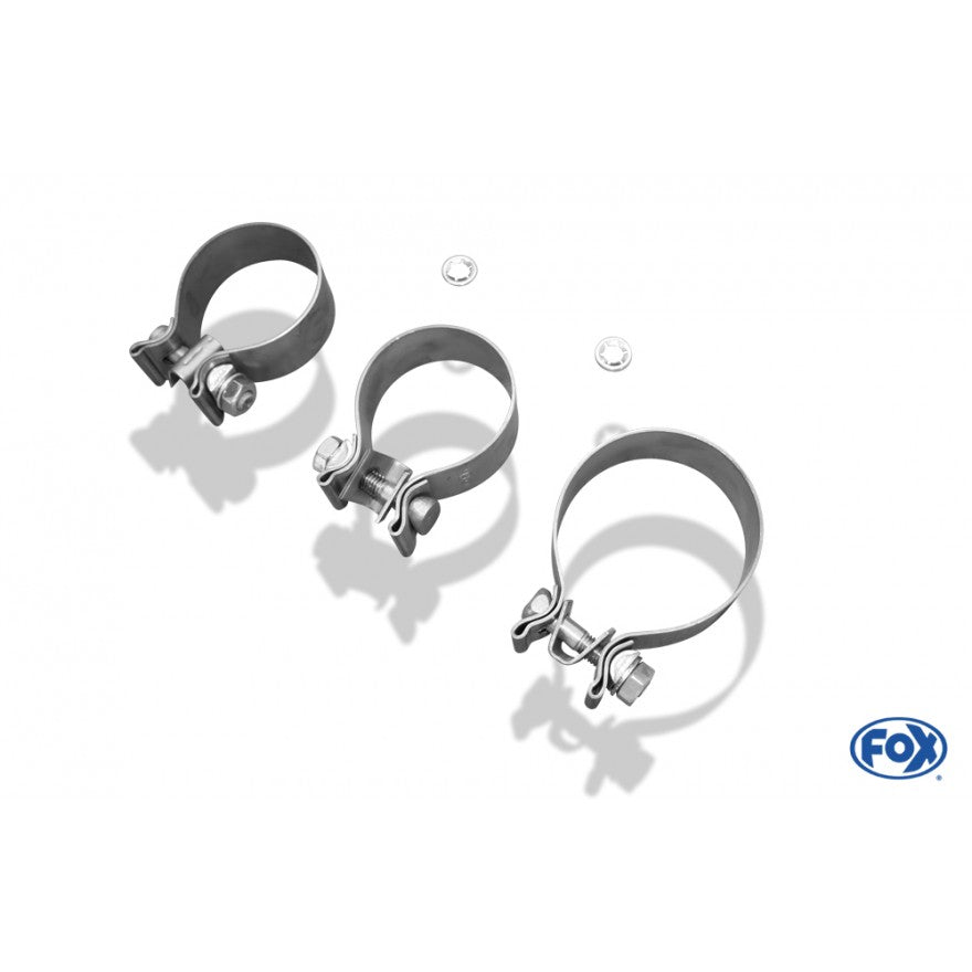 Sportschalldämpfer mit links/rechts je 2 Endrohren 80mm (Typ 12), inkl. (EG-) GENEHMIGUNG!