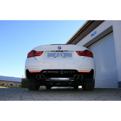 Sportschalldämpfer mit links/rechts je 2 Endrohren 80mm (Typ 25), inkl. (EG-) GENEHMIGUNG!