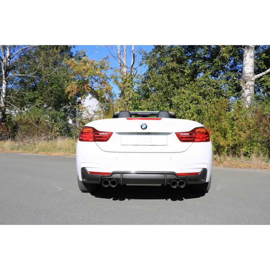 Sportschalldämpfer mit links/rechts je 2 Endrohren 80mm (Typ 25), inkl. (EG-) GENEHMIGUNG!