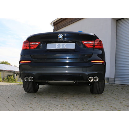 Sportschalldämpfer mit links/rechts je 2 Endrohren 90mm (Typ 17), inkl. (EG-) GENEHMIGUNG!