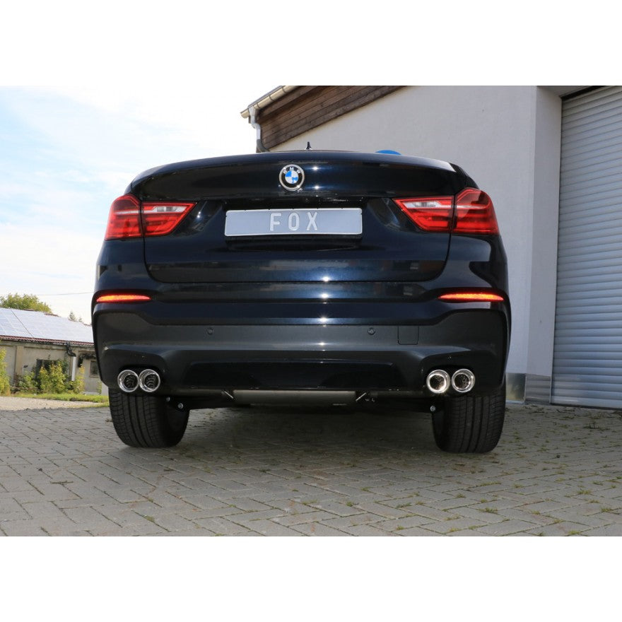 Sportschalldämpfer mit links/rechts je 2 Endrohren 90mm (Typ 17), inkl. (EG-) GENEHMIGUNG!